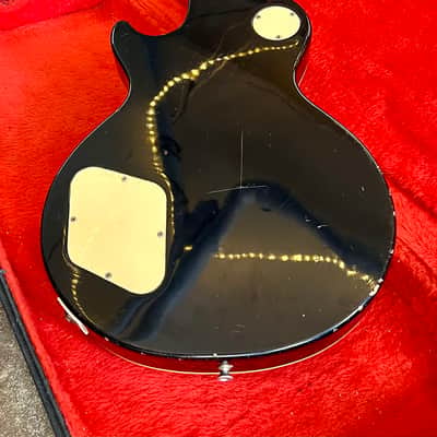 Greco EG-700 Single cut Les paul standard  1977 Ebony original vintage MIJ Japan Fujigen image 10