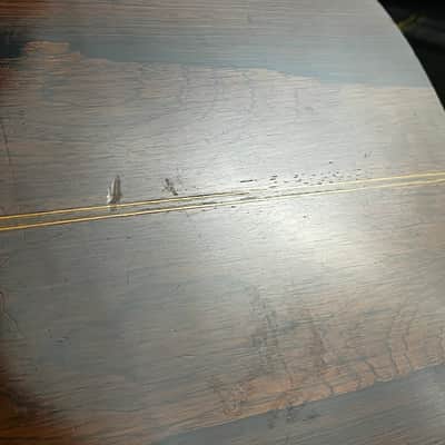 1920s Slotted Headstock Parlor Acoustic | Solid Brazilian Rosewood Back & Sides | Spruce Top | Ebony Fingerboard image 22