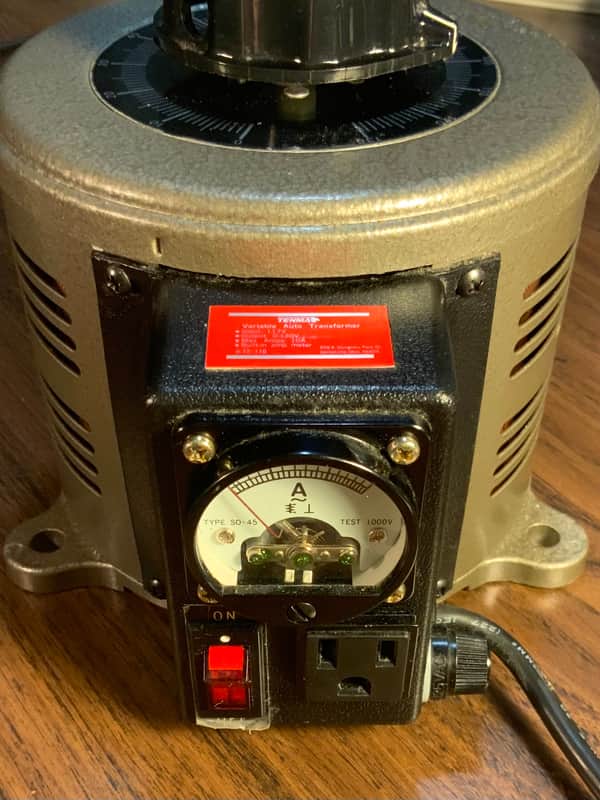 Variac, Tenma, made in USA, sold by Plexi Palace (Marshall) image 1