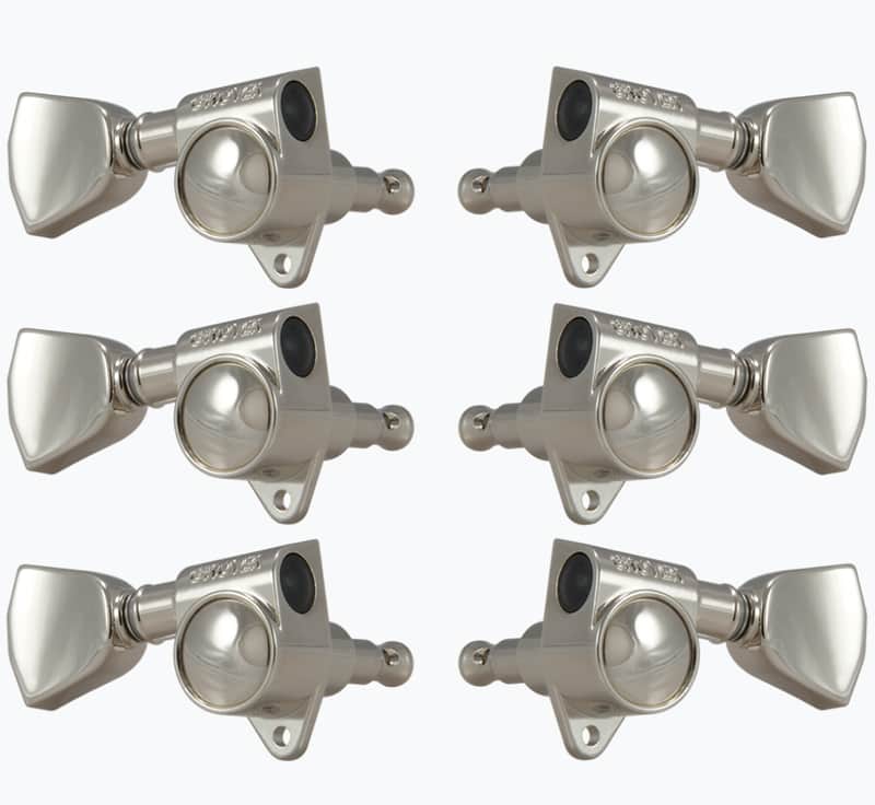 Grover 102NK Nickel 3×3 Rotomatic Tuners with Keystone Buttons TK-7901-001 image 1