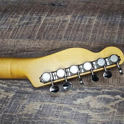 MyDream Partcaster Custom Built - Ash Butterscotch Bigsby Charlie Christian image 9