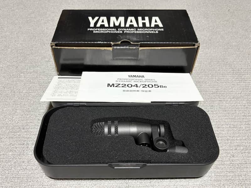 YAMAHA MZ205Be Beryllium capsule w/Case, Manual, Original box image 1