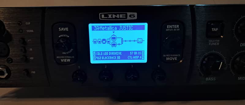Line 6 POD HD Pro X + FBV EXPRESS, Rackmount Multi-Effect and Amp