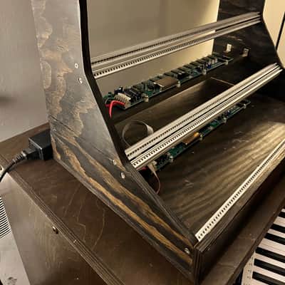 Custom Wood Eurorack Case 9U 104hp Powered image 4