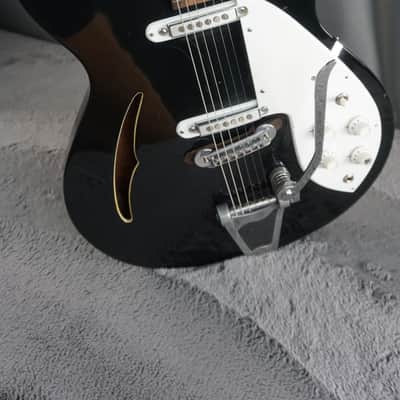 Guyatone SG42T 1960s - Black Super Rare Double Cut Japan image 1