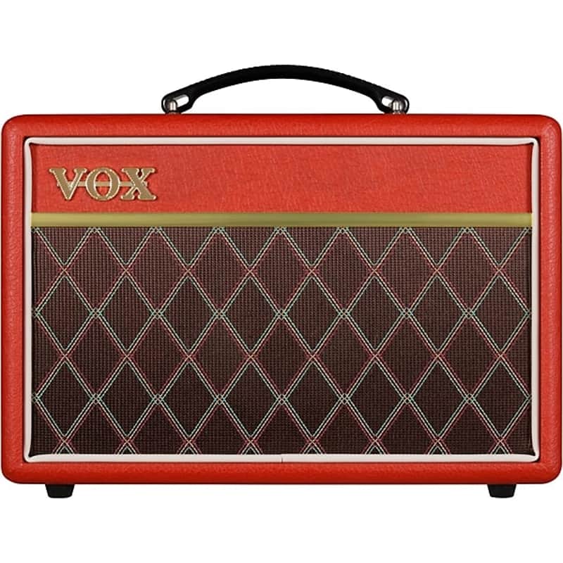 Vox Pathfinder 10 Solid State Combo Guitar Amp Limited Edition Deep Red image 1