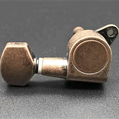 ART  Premium In-line Bronze Guitar Tuners Machine Head for electric and Acoustic Guitar Tuners image 4