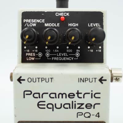 Boss PQ-4 Parametric Equalizer With Original Box Guitar Effect Pedal ZC43723 image 3