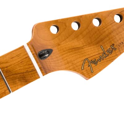 Fender Roasted Maple Stratocaster Neck 21 Narrow Tall Frets 9.5" Maple C Shape image 3