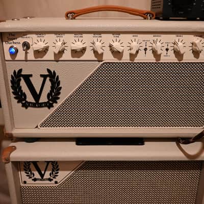 Victory Amps V140 The Super Duchess MKII 96-Watt Guitar Amp Head and Matching 2x12 Cabinet 2025 - Present - Cream image 10