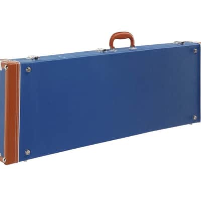 Baby Blue Stratocaster • Telecaster • Hard Wooden Case image 1