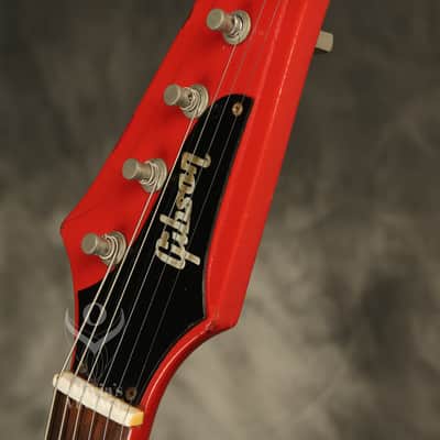 1965 Gibson reverse Firebird III w/non-reverse headstock original CARDINAL RED!! image 6