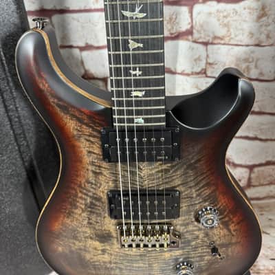 PRS 40th Anniversary Custom 24 Satin Limited Edition - Charcoal Tri-Color Burst #3 image 7