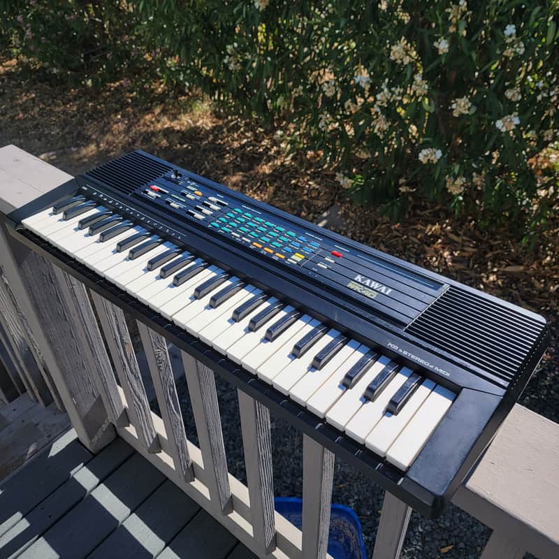 Kawai WK40 Synthesizer and MIDI Controller 1980s image 1