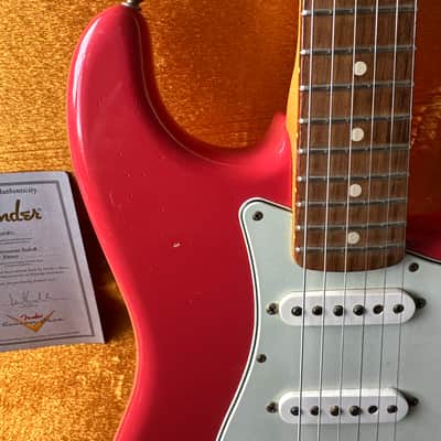 Fender Stratocaster 1962 Relic Fiesta Red Custom Shop image 5