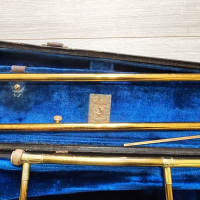 1952 Bach New York Stradivarius Model 12 Trombone w/ Photo of Factory Ledger image 17