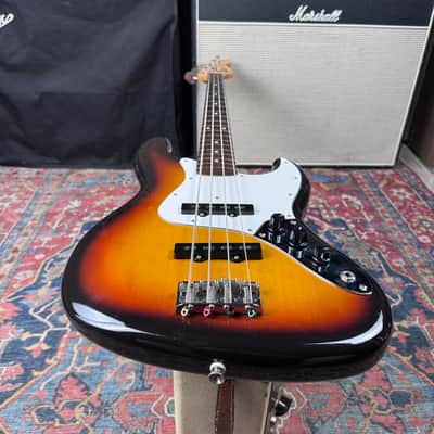 Fender Japan J-Craft Collection Medium Scale Jazz Bass Model JB45-M Sunburst - 2004-05 image 6