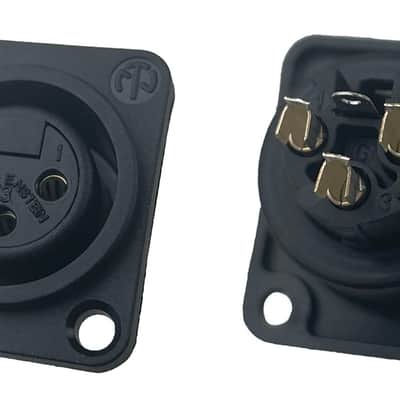 Neutrik 3 Pin XLR Panel Mount Chassis Latching Connector, Multiple Options of Male & Female Receptacles-NC3FPP / 4 image 23