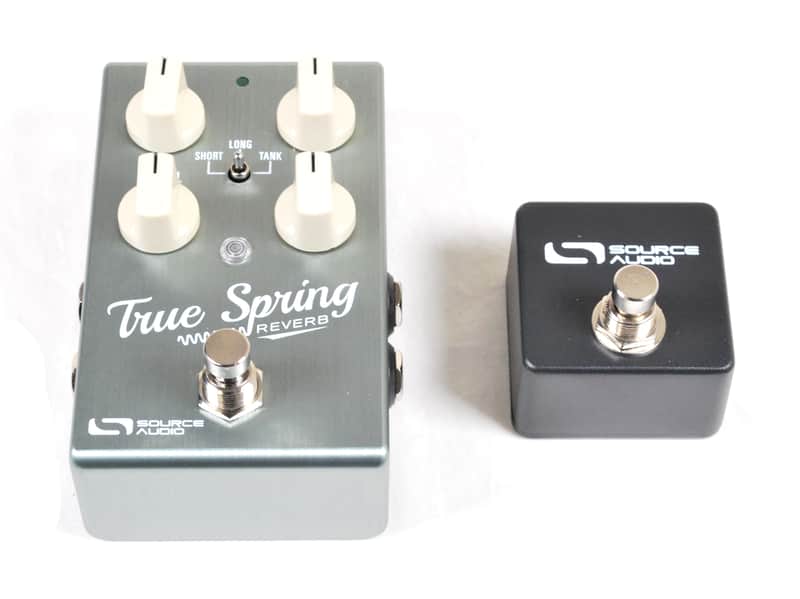 Used Source Audio SA247 True Spring Reverb Effects Pedal w/ SA167 Tap Switch image 1