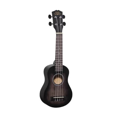 SOUNDSATION MHW-BK Black Ukulele Soprano con Borsa image 2