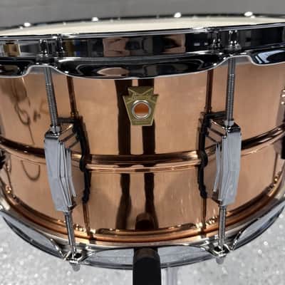 Ludwig LC662 14x6.5 Copperphonic Snare Drum W/ Imperial Lugs image 2