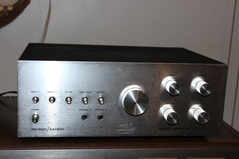 Ampli Vintage Harman Kardon A401 - Japonais Des Années 70, Révisé (recapé), état Mint