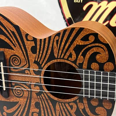 Luna Uke Tribal Tenor Ukulele image 4