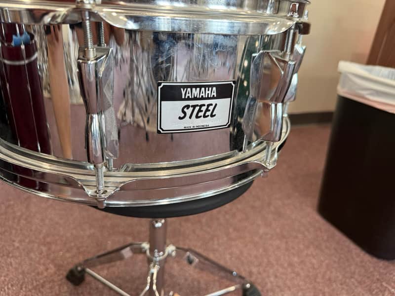 Yamaha 14x5" Steel Snare Drum image 1