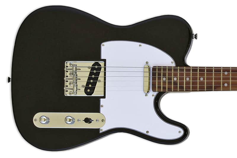Aria TEG-002M Pro II Electric Guitar - Black imagen 1