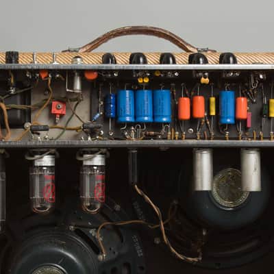 Fender  Super 5E4 Tube Amplifier (1955), ser. #B-00129. image 6