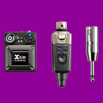 Xvive U4R4 Wireless In Ear Monitor System with 4 Receivers 2.4GHz for Live Performance image 7