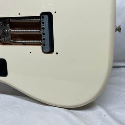 Squier Deluxe Roadhouse Strat Stratocaster Electric Guitar MIM - Made in Mexico - Olympic White image 15