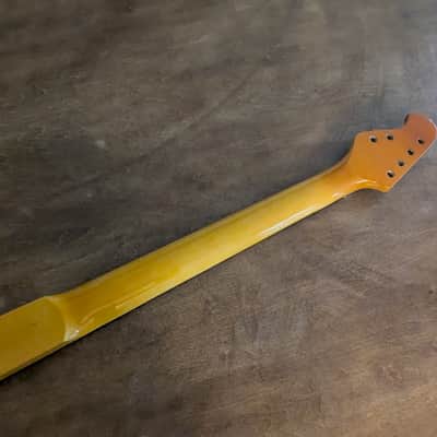 22, Spokewheel truss rod Vintage Tint Maple Guitar neck replacement DIY image 2
