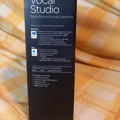 Avid Complete Vocal Studio with M-Audio USB Microphone and Pro Tools SE Recording Software image 5