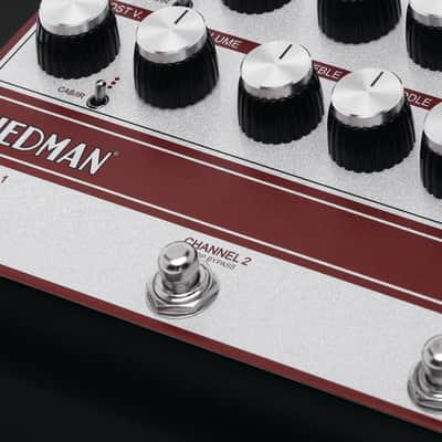 Friedman IR-D Dual Tube Preamp Signed Limited Reverb Exclusive - Black / Silver / Red image 13