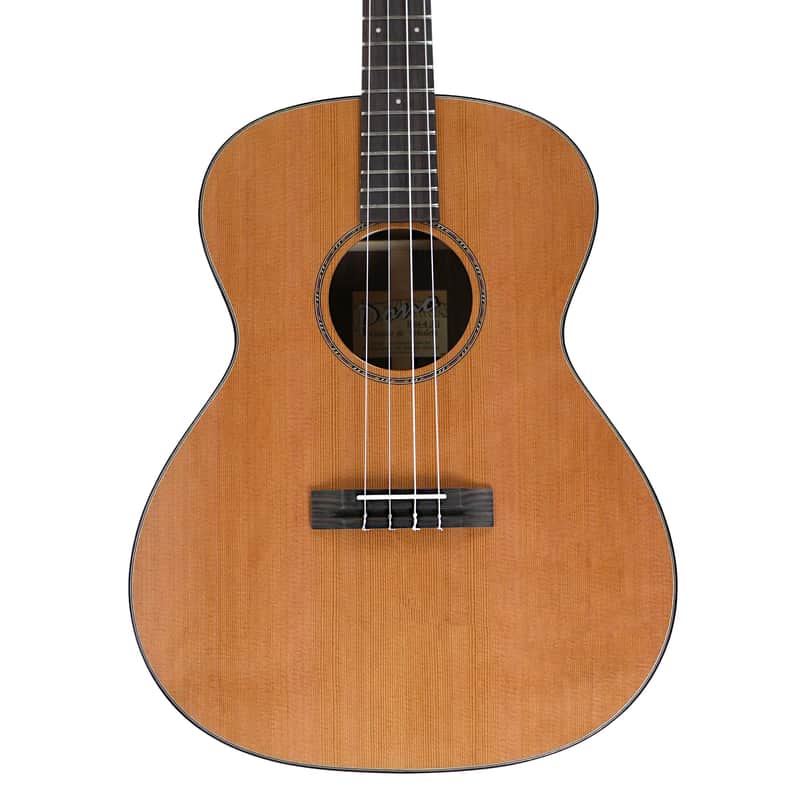 Pono BN4-4 Solid Cedar & Rosewood Nui Baritone Ukulele image 1