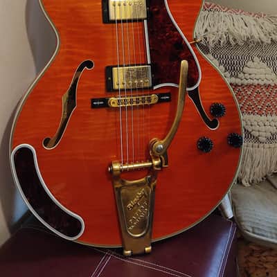 Gibson Chet Atkins Country Gentleman 1999 Sunrise Orange image 4