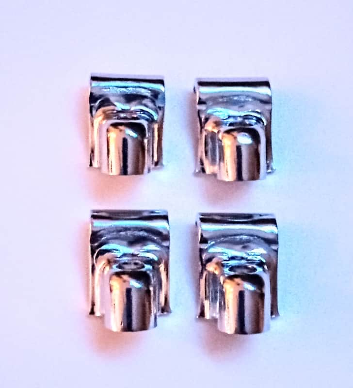 UNMARKED VINTAGE STYLE HOOP CLAWS - CHROME - FREE SHIP TO CUSA! image 1