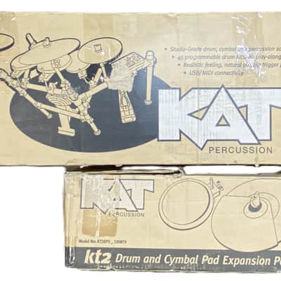 KAT Percussion KT2 Electronic Drum Set with KT2EP3 Expansion Pack image 1