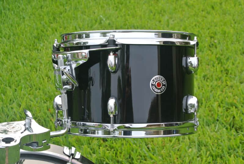 🎵 GRETSCH CATALINA CLUB 12" PIANO BLACK LACQUER TOM for YOUR DRUM SET 🎵 RM78 image 1