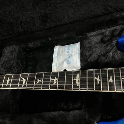 PRS S2 McCarty 594 2022 - Present - Lake Blue with bill lawrence L90 bridge pickup and hard case image 3