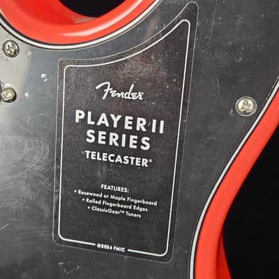Fender Player II Telecaster - Coral Red w/ Maple Fingerboard - B stock ! image 4