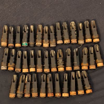 39 Clarinet Mouthpieces Buffet Crampon Low Logo (Chedeville) Rare Good State image 23