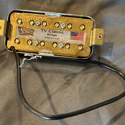 TV Jones TV Classic English Mount Pickup Set in Gold. With pickup rings (#1) image 5