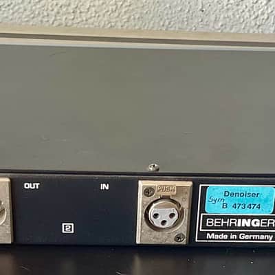 Behringer Denoiser SNR2000 2-Channel Audio Interactive Noise Reduction System image 3