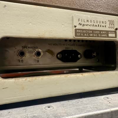 Austen Hooks Bell & Howell projector amp 2010’s - Brown image 11