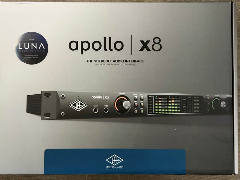 Universal Audio Apollo x8 Heritage Edition Thunderbolt 3 Audio Interface 2020 - Present - Gray image 1
