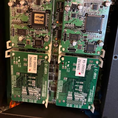 Roland VS-2480DVD Package LOADED 2x VS8F-3 cards & Plugins, 2x VS8F-2 FX + 120GB SSD, monitor, kybd, mouse image 2