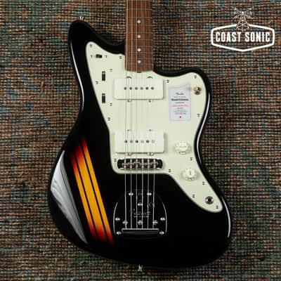2025 Fender Traditional 60s Competition Jazzmaster Made in Japan Black image 1