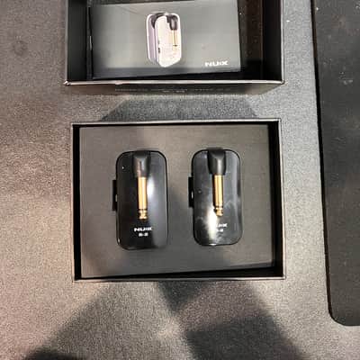 NuX B-5RC 2.4GHz Wireless Guitar System 2022 - Present - Black image 1